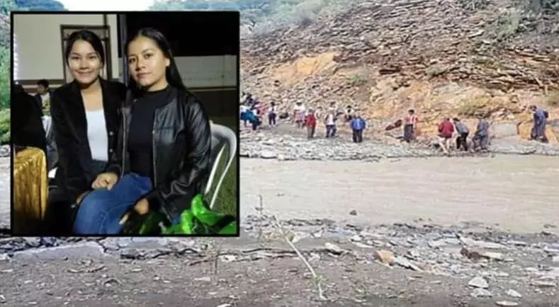 Dos hermanas fallecieron tras ser arrastradas por el río Higuerahuaico en Chuquisaca