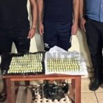 Dos detenidos con 200 cápsulas de droga, intentaban cruzar la frontera hacia Brasil