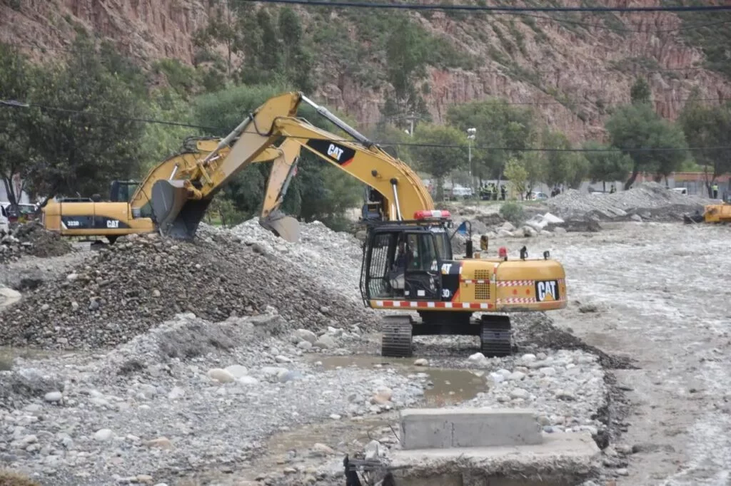 La ruta a Mallasa está cerrada otra vez por la intensa lluvia del martes
