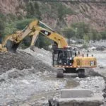 La ruta a Mallasa está cerrada otra vez por la intensa lluvia del martes