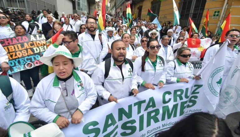 Confirman paro médico contra la jubilación forzada para este miércoles 13