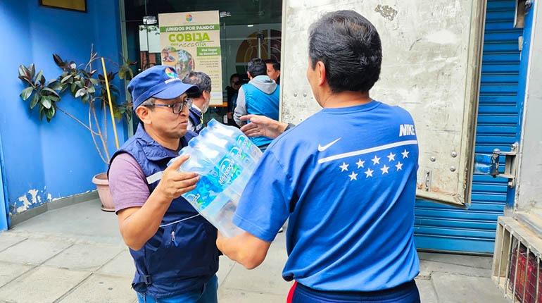 «Unidos por Pando» entrega más de 4 toneladas de ayuda a damnificados