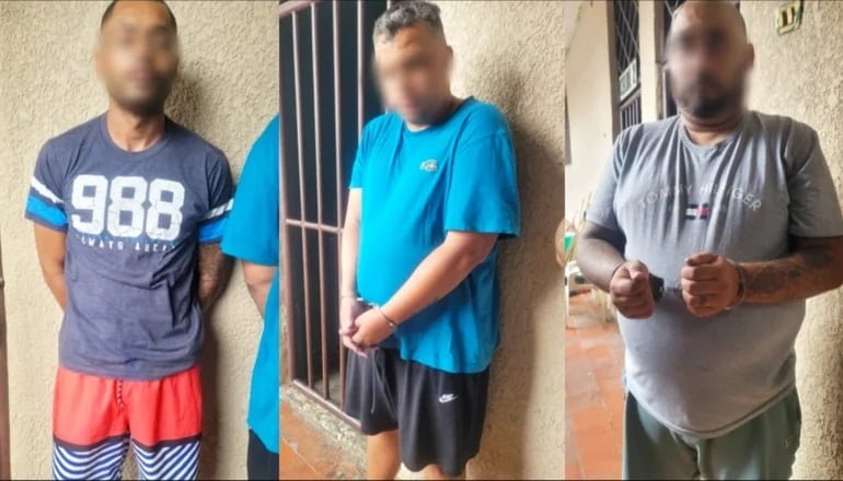 Capturan a tres miembros del PCC en megaoperativo policial en Santa Cruz