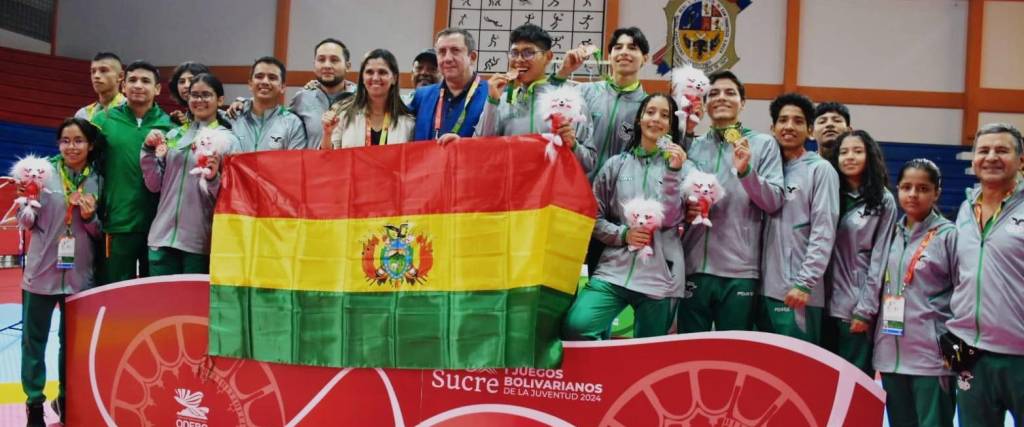 Bolivia brilla en Taekwondo con medallas de oro, bronce y plata en los Juegos Bolivarianos