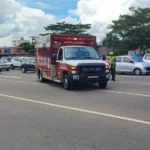 Aprehenden a dos personas que circulaban en una ambulancia sin acreditación