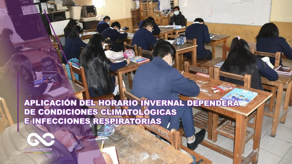 Aplicación del horario invernal dependerá de condiciones climatológicas e infecciones respiratorias