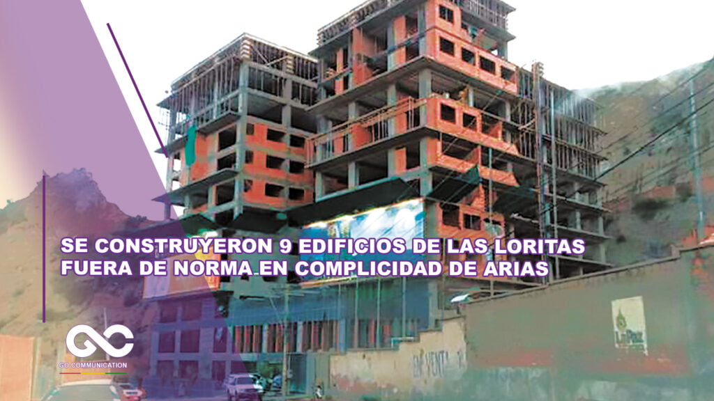 Se construyeron 9 edificios de Las Loritas fuera de norma en complicidad de Arias