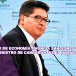 Ministro de Economía anuncia sanciones y dice que suministro de carburantes es normal