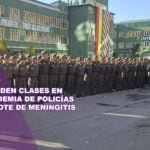 Suspenden clases en la Academia de Policías por brote de meningitis