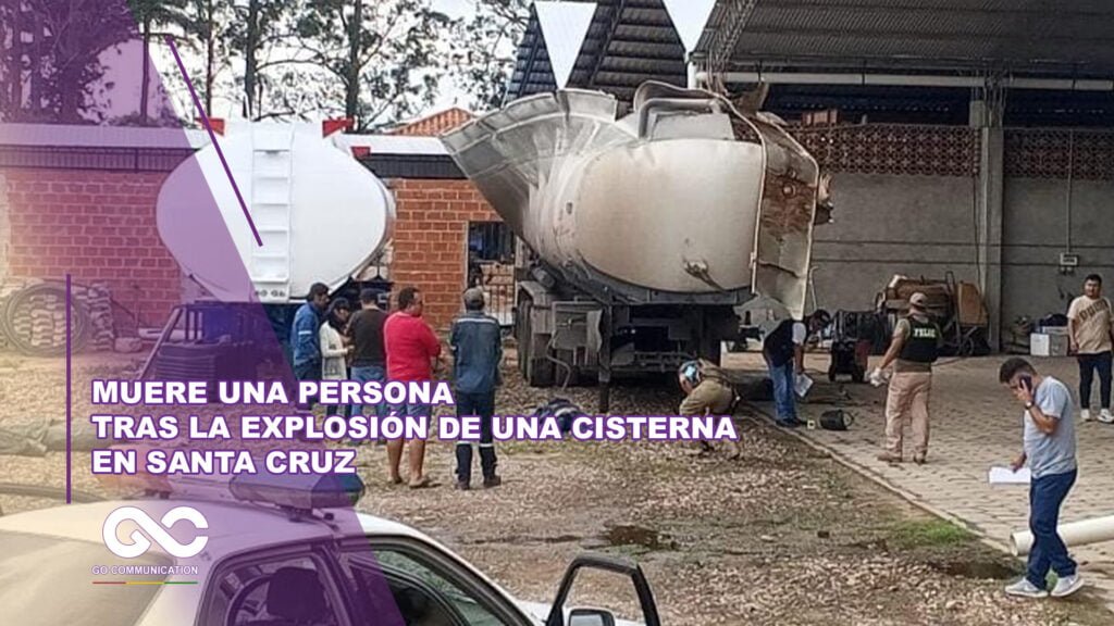 Muere una persona tras la explosión de una cisterna en Santa Cruz