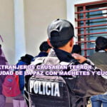 Cinco extranjeros causaban terror en la ciudad de La Paz con machetes y cuchillos