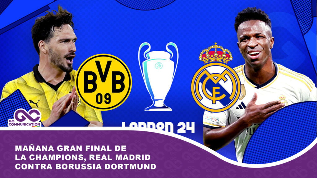 Mañana gran final de la Champions, Real Madrid contra Borussia Dortmund