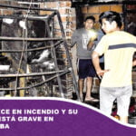 Niña fallece en incendio y su hermano está grave en Cochabamba