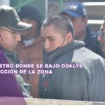 Joel mostró dónde se bajó Odalys en inspección de la zona