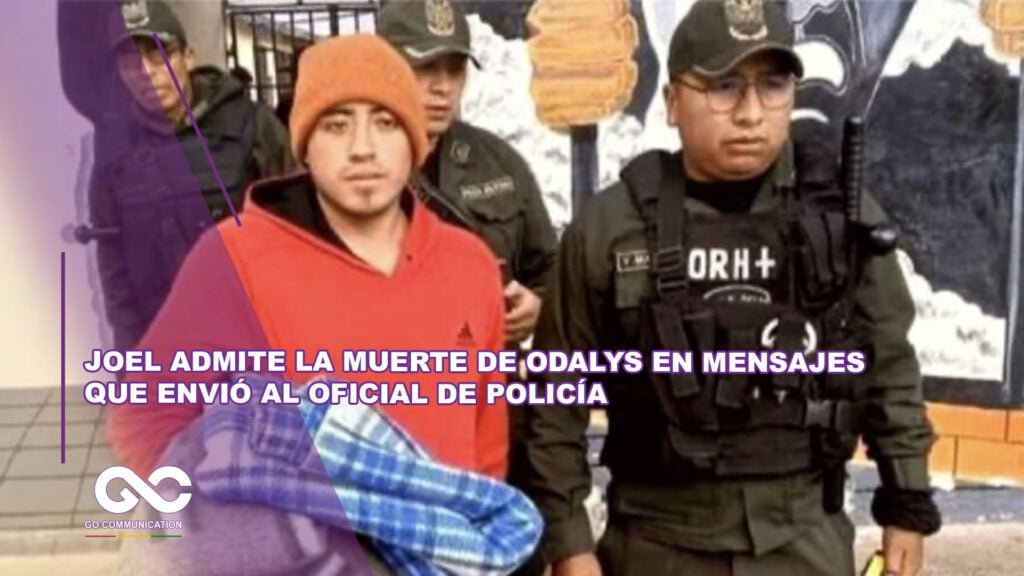 Joel admite la muerte de Odalys en mensajes que envió al oficial de Policía