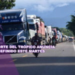 Transporte del Trópico anuncia paro indefinido este martes, exigen mantenimiento de carreteras