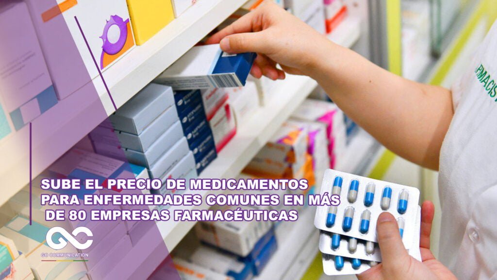 Sube el precio de medicamentos para enfermedades comunes en más de 80 empresas farmacéuticas