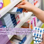 Sube el precio de medicamentos para enfermedades comunes en más de 80 empresas farmacéuticas