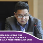 Procuraduría recuerda que Evo Morales no puede volver a postularse a la presidencia en 2025