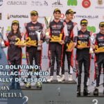 Orgullo boliviano: Bruno Bulacia venció en el Rally de Lisboa
