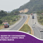 Terminal de Buses de Cochabamba restablece salidas a Santa Cruz por la carretera nueva