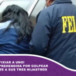 ¡Intentó asfixiar a uno! Mujer es aprehendida por golpear brutalmente a sus tres hijastros