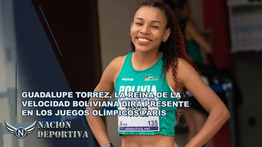 Guadalupe Torrez, la reina de la velocidad boliviana dirá presente en los Juegos Olímpicos París