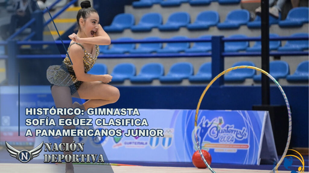 Histórico: gimnasta Sofía Egüez clasifica a Panamericanos Junior