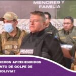 ¿QUIENES FUERON APREHENDIDOS POR EL INTENTO DE GOLPE DE ESTADO EN BOLIVIA?