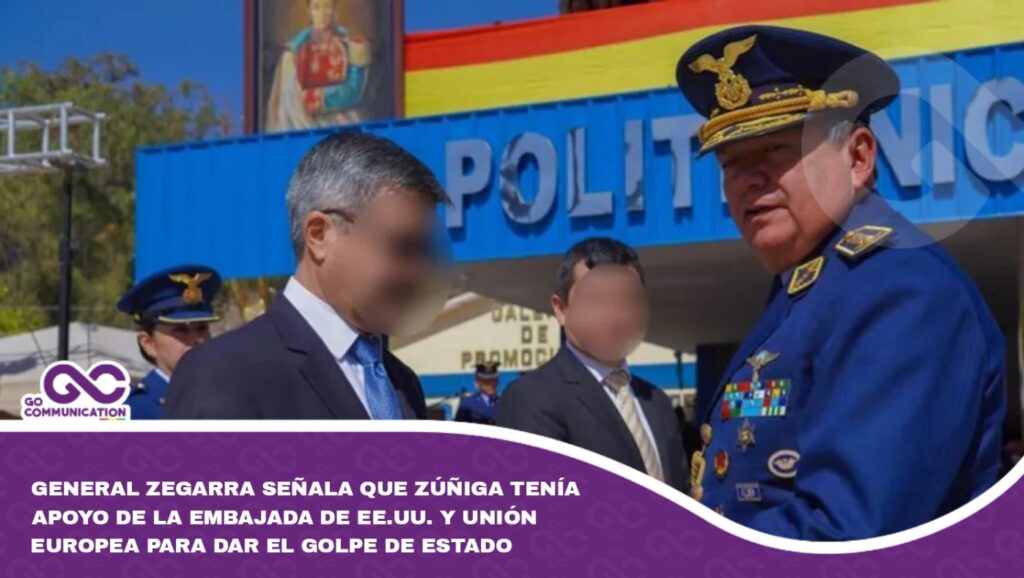 General Zegarra señala que Zúñiga tenía apoyo de la Embajada de EE.UU. y Unión Europea para dar el Golpe de Estado