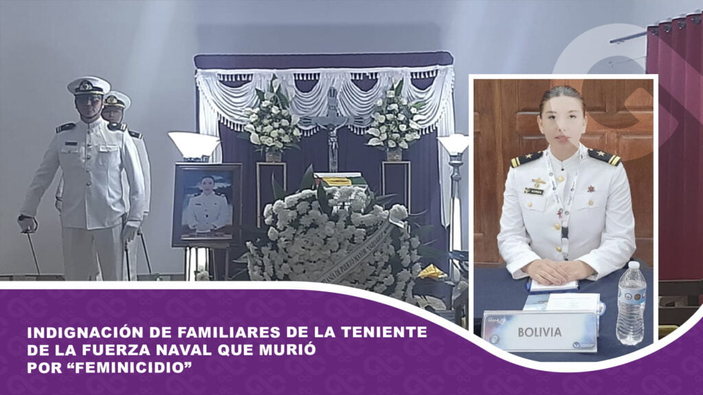 Indignación de familiares de la teniente de la Fuerza Naval que murió por “Feminicidio”