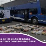 Hallan cerca de 100 kilos de droga en un bus que tenía como destino Chile