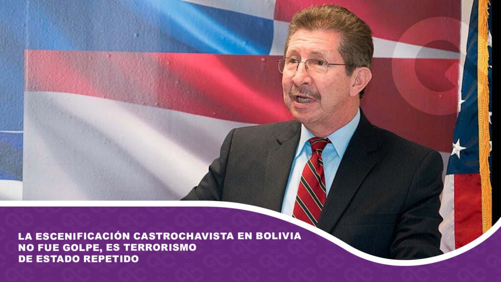 La escenificación castrochavista en Bolivia no fue golpe, es terrorismo de Estado repetido