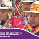 Conamaq advierte con derrocar al Gobierno si tocan a Evo Morales o Andrónico Rodríguez