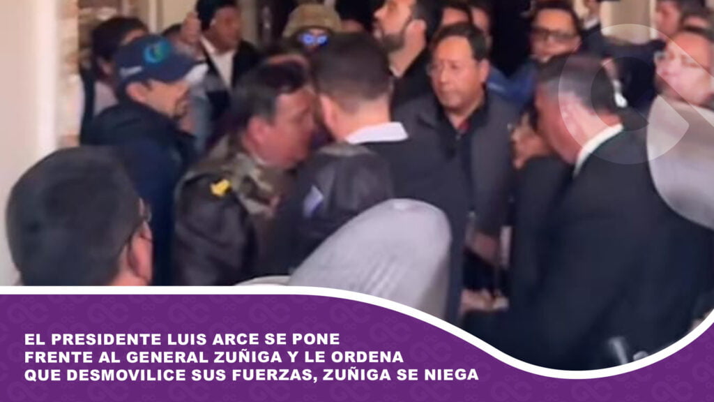 Presidente Arce Enfrenta a General Zúñiga en Tensa Escalada Militar