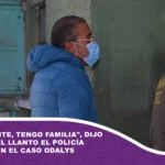 «Soy inocente, tengo familia», dice en medio del llanto el policía implicado en el caso Odalys