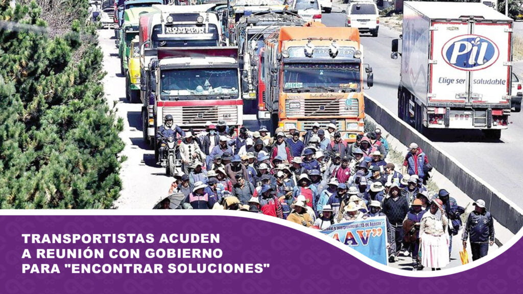 Transportistas acuden a reunión con Gobierno para «encontrar soluciones»