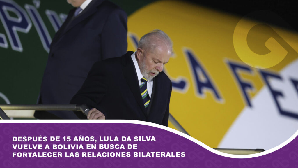 Después de 15 años, Lula da Silva vuelve a Bolivia en busca de fortalecer las relaciones bilaterales