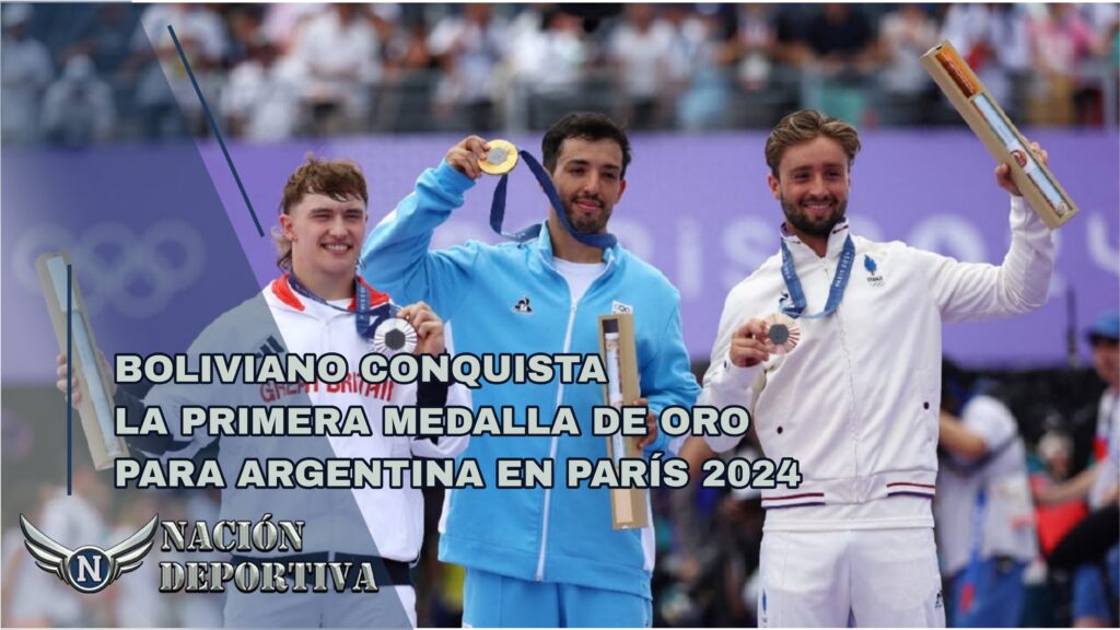 Boliviano conquista la primera medalla de oro para Argentina en París 2024