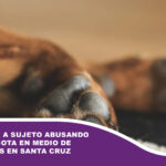 Sorprenden a sujeto abusando de una mascota en medio de cañaverales en Santa Cruz