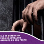 Dictan 180 días de detención preventiva para 26 acusados por avasallamiento en San Pedro