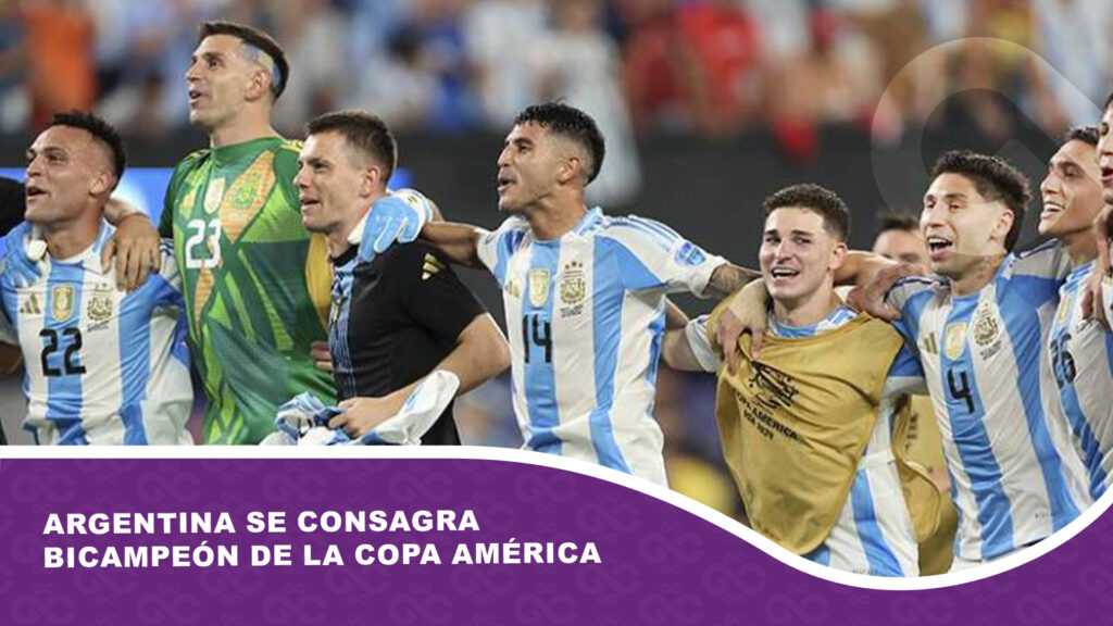 Argentina se consagra bicampeón de la Copa América