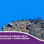 Conflicto minero en Sorata deja un policía fallecido y otro herido