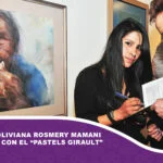 La pintora boliviana Rosmery Mamani fue premiada con el “Pastels Girault” en Francia