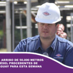 YPFB anuncia arribo de 50.000 metros cúbicos de diésel procedentes de Brasil y Paraguay para esta semana