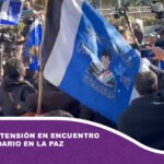 Violencia y tensión en encuentro multipartidario en La Paz