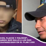 “Estaban sucios, flacos y pálidos”, relata el guardia que halló a los dos hermanos desaparecidos en el Plan 3.000