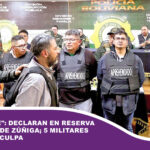 «Caso Golpe»: declaran en reserva testimonio de Zúñiga; 5 militares reconocen culpa