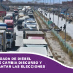 Tras la llegada de diésel transporte cambia discurso y piden adelantar las elecciones