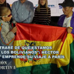 «Demostraré de qué estamos hechos los bolivianos»: Héctor Garibay emprende su viaje a París